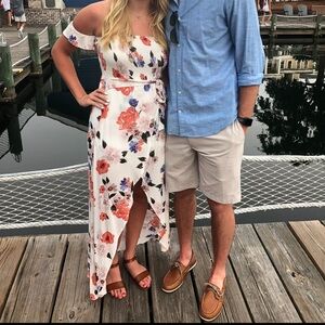 Altard State White floral dress